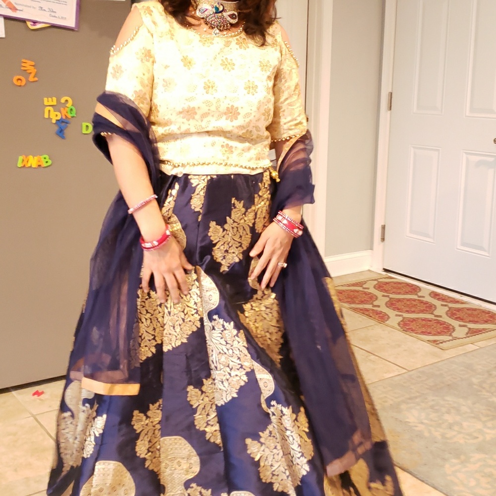 Lehnga choli - Picture 2 of 4
